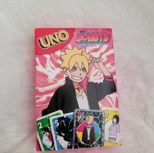 McDonald's UNO Boruto Card Game - Pink and Yellow